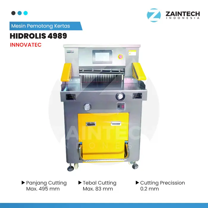 Serupa Mesin Pemotong Kertas INNOVATEC Hidrolis 4989